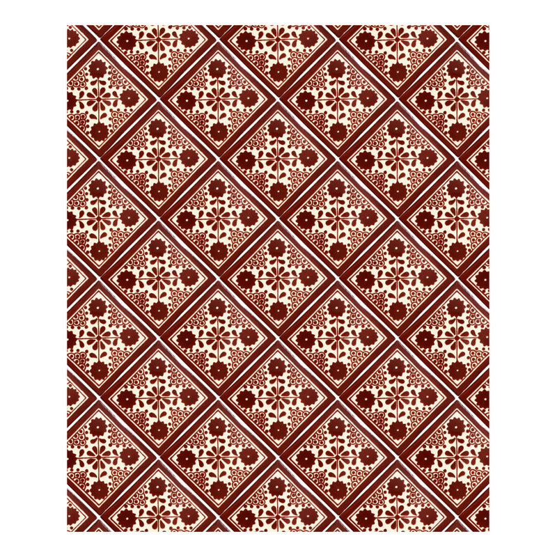 Azulejo 10.5cm Artesanal Talavera Liso 90pz #acls-55