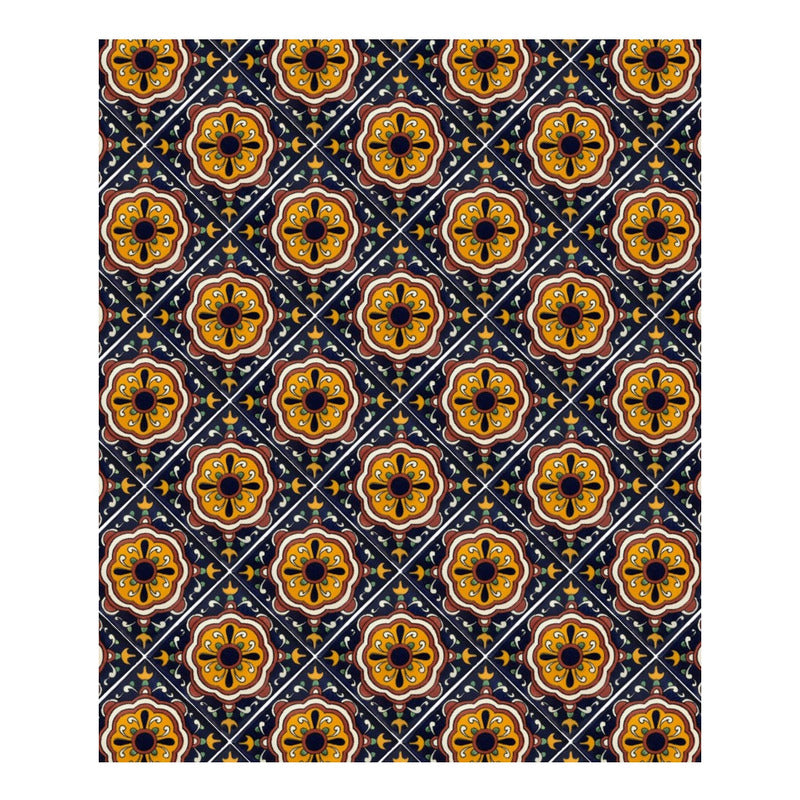 Azulejo Artesanal Talavera Liso 90pz #acln-59