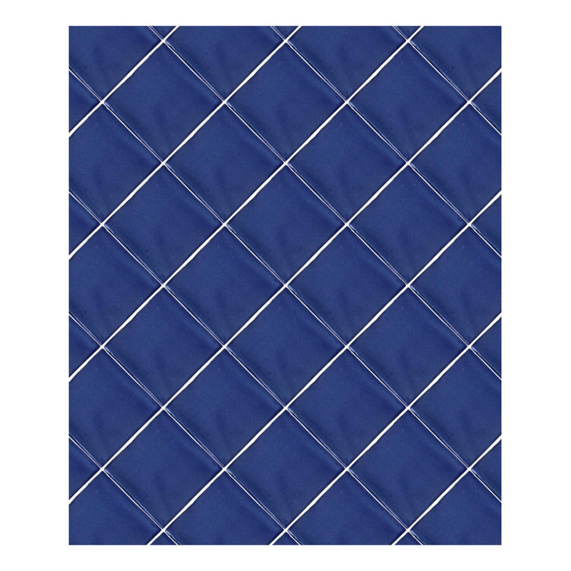 Azulejo Artesanal Talavera Liso 90pz Colores Azul Mezclilla