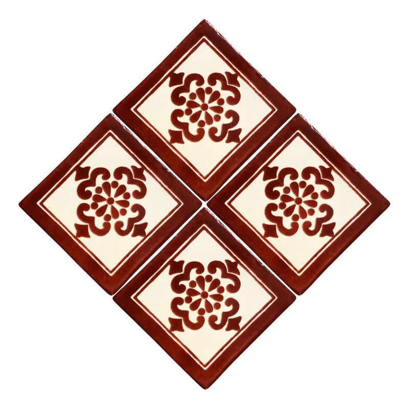 Azulejo Artesanal Talavera Liso 90pz #acls-73