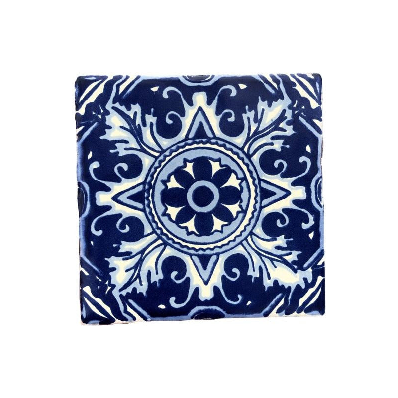 Azulejo 10.5cm Artesanal Talavera Liso 90pz #acls Acls-84