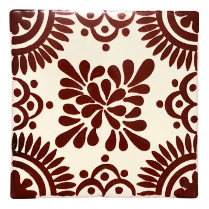 Azulejo Artesanal Tipo Talavera Liso 90pz #acls-77