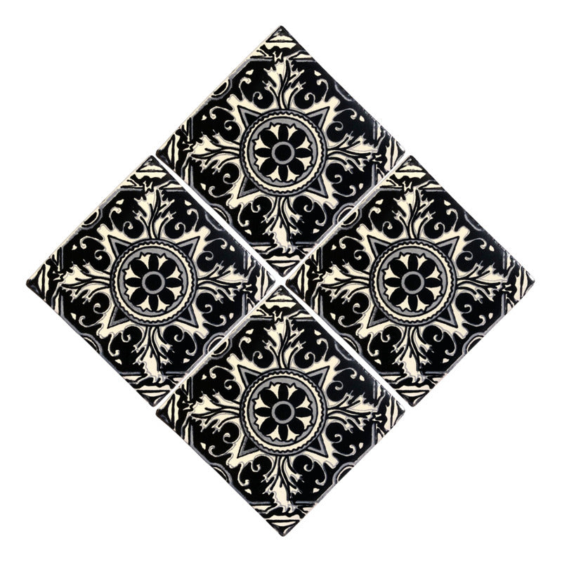 Azulejo 10.5cm Artesanal Talavera Liso 90pz #acls-104