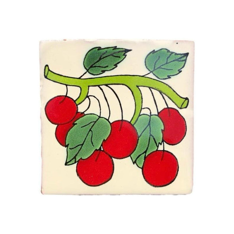 Azulejo 10.5cm Artesanal Tipo Talavera Liso 90pz #acln-01