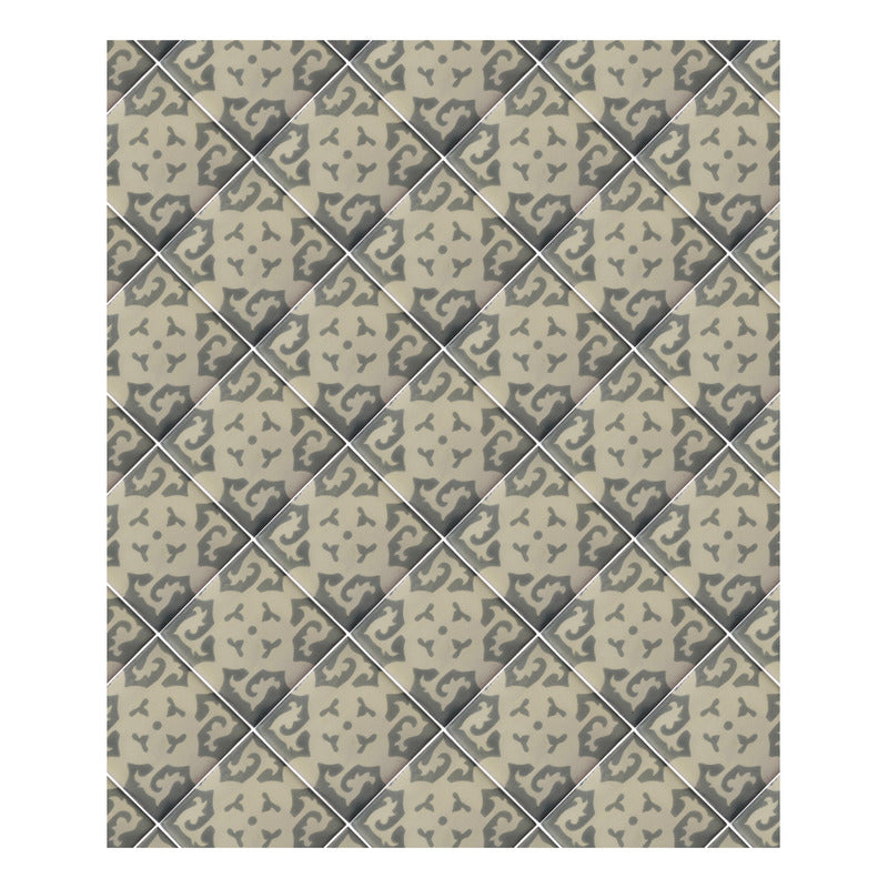 Azulejo 10.5cm Artesanal Tipo Talavera Liso 90pz #acls-47