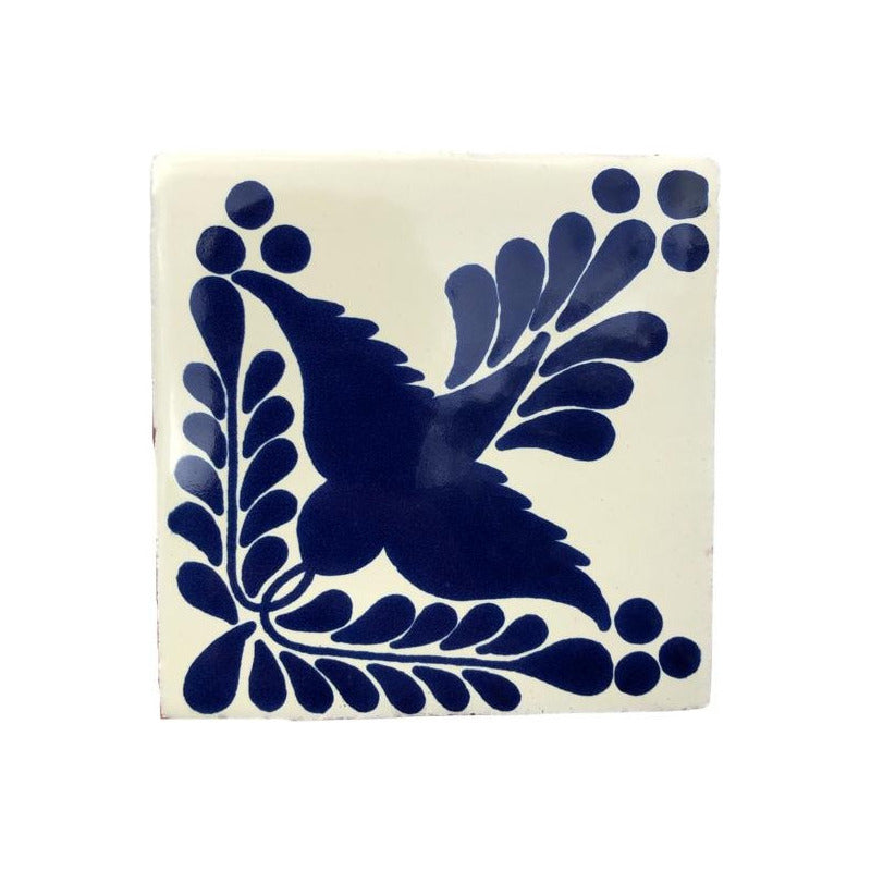Azulejo 10.5cm Artesanal Talavera Liso 90pz #acls Acls-62