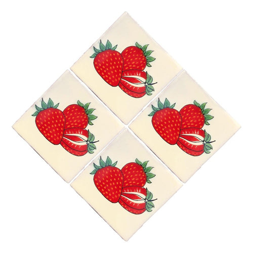 Azulejo 10.5cm Artesanal Talavera Liso 90pz #acln-03