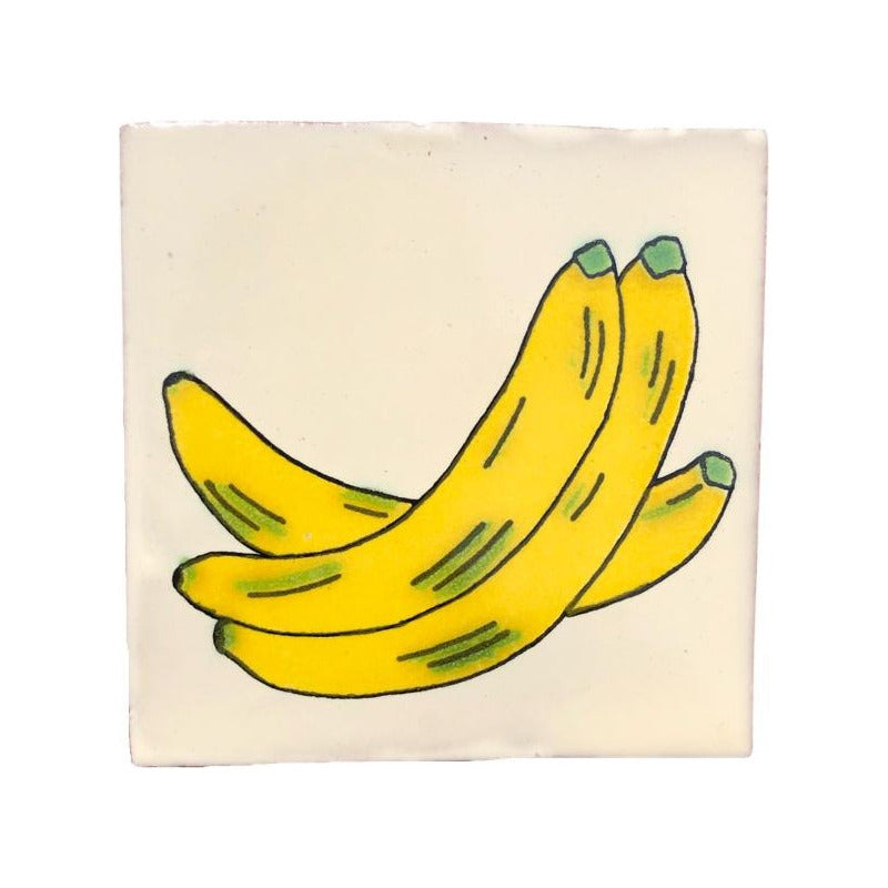 Azulejo 10.5cm Artesanal Tipo Talavera Liso 90pz #acln Acln-10