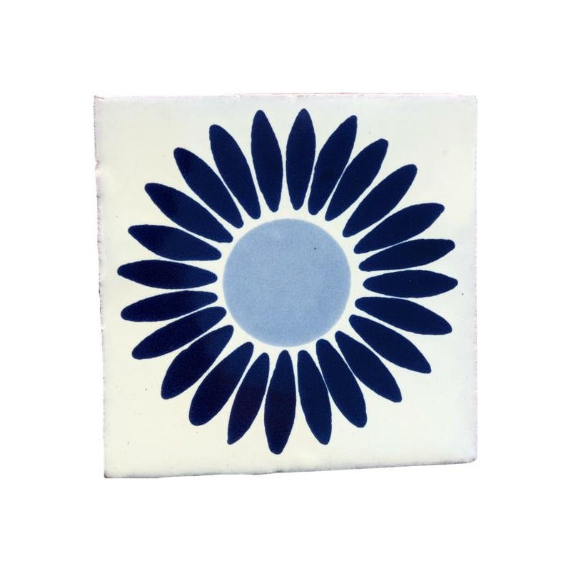 Azulejo Artesanal Talavera Liso 90pz #acls-87