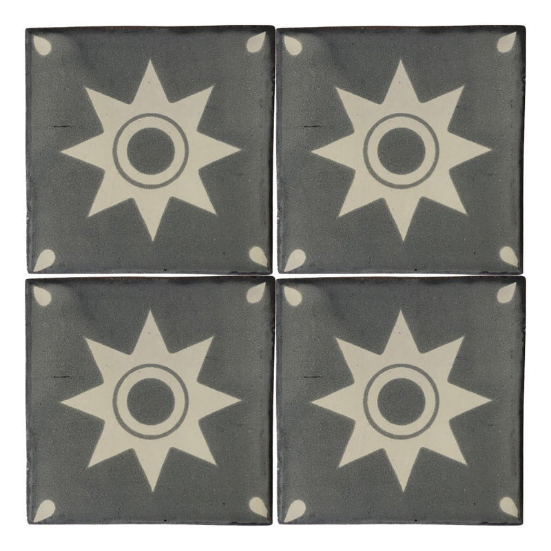 Azulejo Artesanal Tipo Talavera Liso 90pz #acls-48