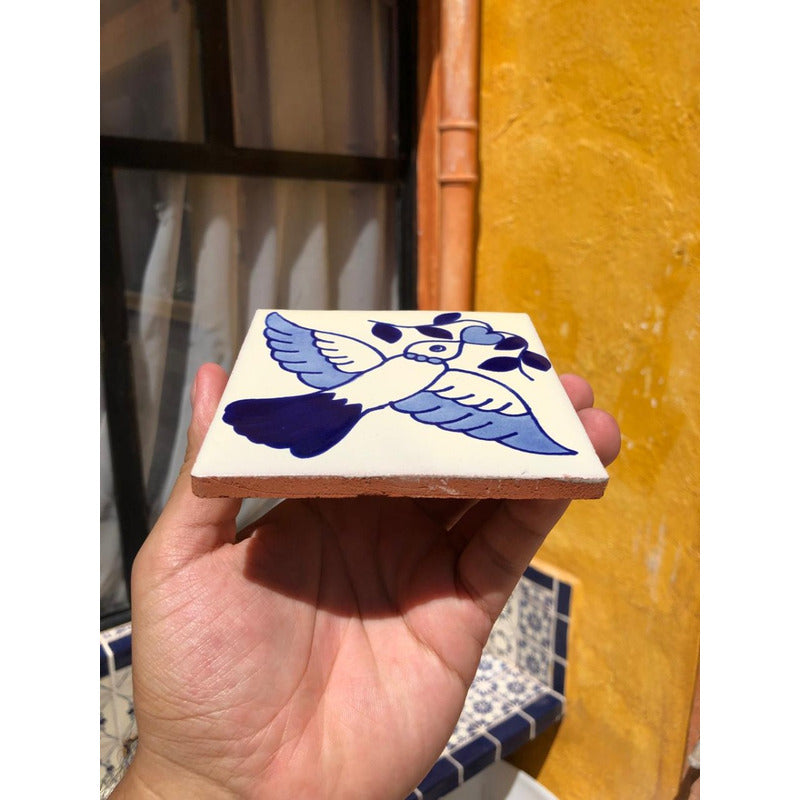 Azulejo Artesanal Talavera Liso 90pz #acls-139