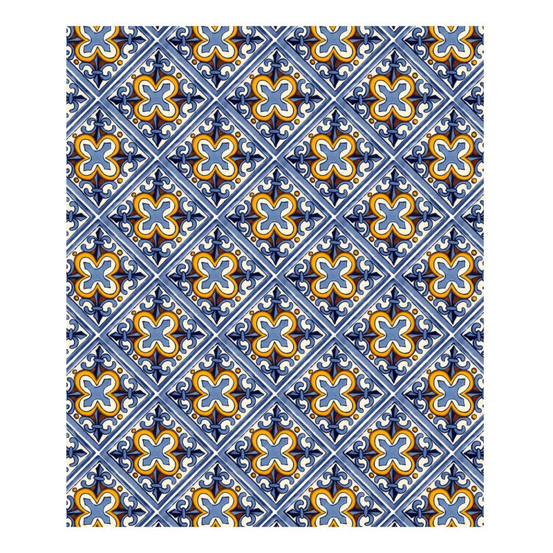 Azulejo Artesanal Tipo Talavera Liso 90pz #acln-47