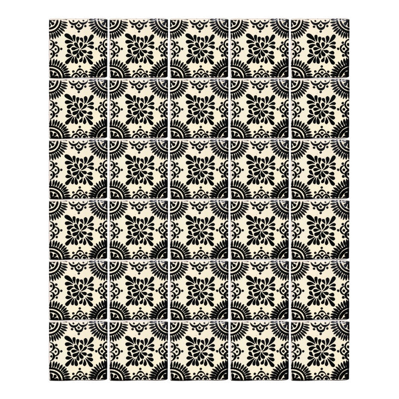 Azulejo Artesanal Talavera Liso 90pz #acls-120