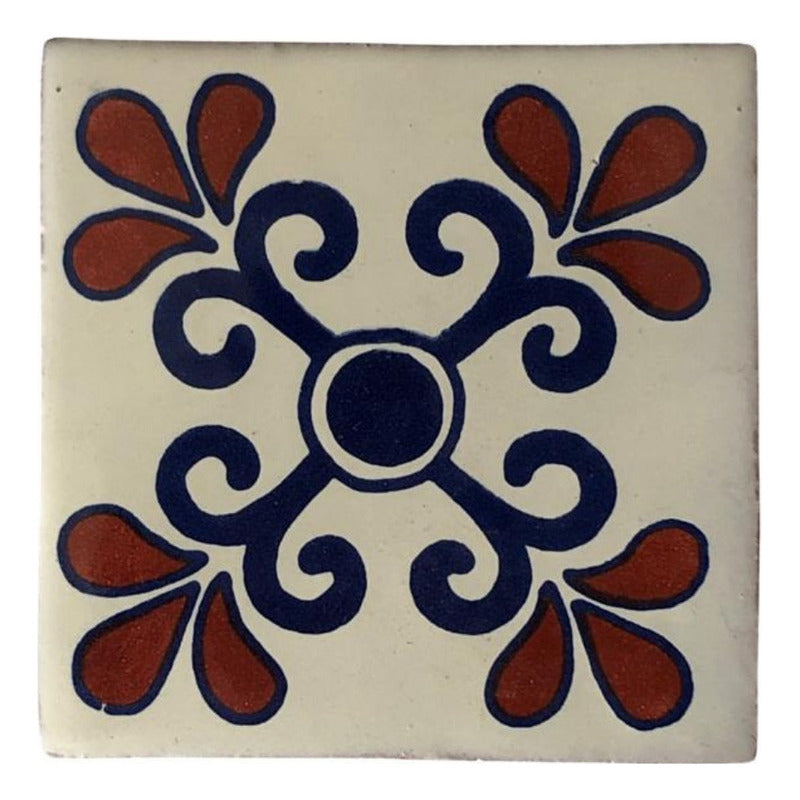 Azulejo Artesanal Talavera Liso 90pz #acls-80