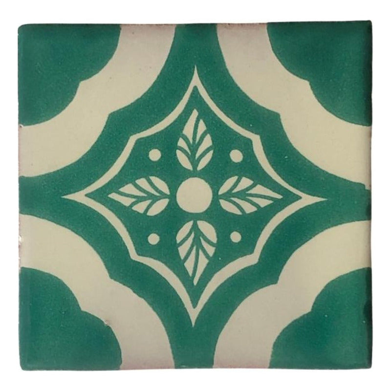 Azulejo Artesanal Talavera Liso 90pz #acls-44