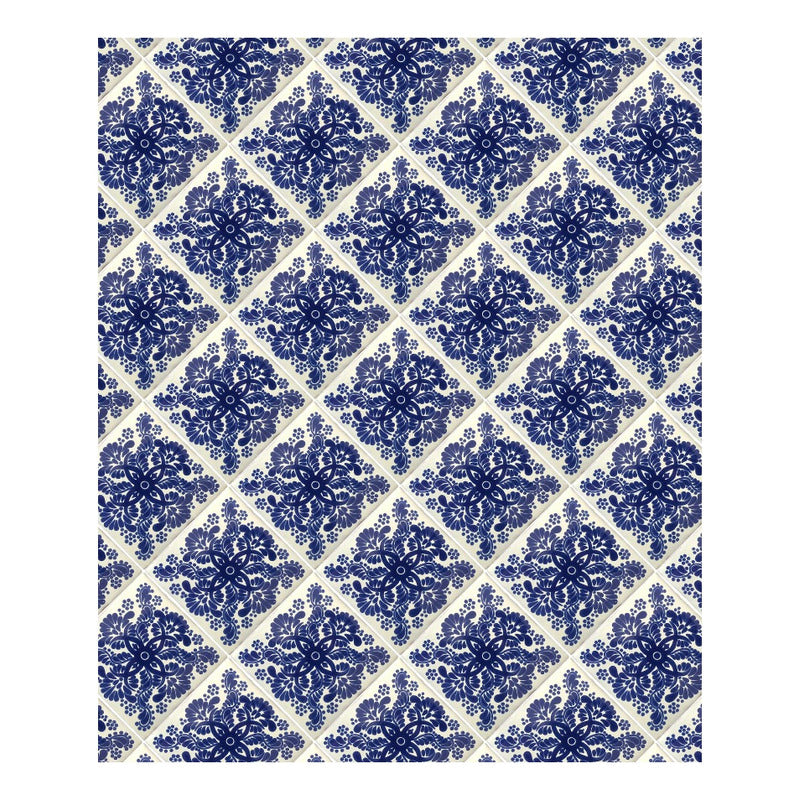 Azulejo Artesanal Tipo Talavera Liso 90pz #acls-51