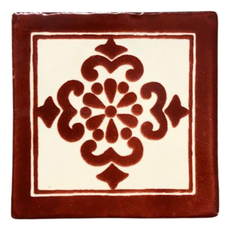 Azulejo Artesanal Talavera Liso 90pz #acls-73