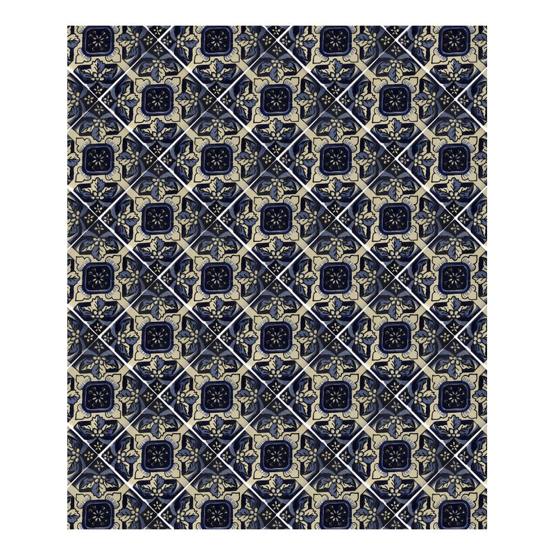 Azulejo 10.5cm Artesanal Talavera Liso 90pz #acln-25