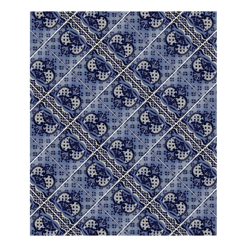 Azulejo Artesanal Tipo Talavera Liso 90pz #acln-27