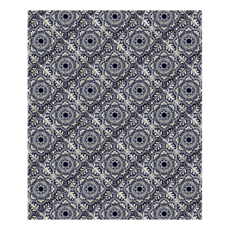 Azulejo 10.5cm Artesanal Tipo Talavera Liso 90pz #acls-49