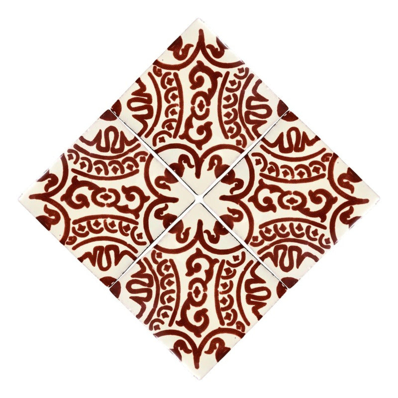 Azulejo Artesanal Talavera Liso 90pz #acls-71