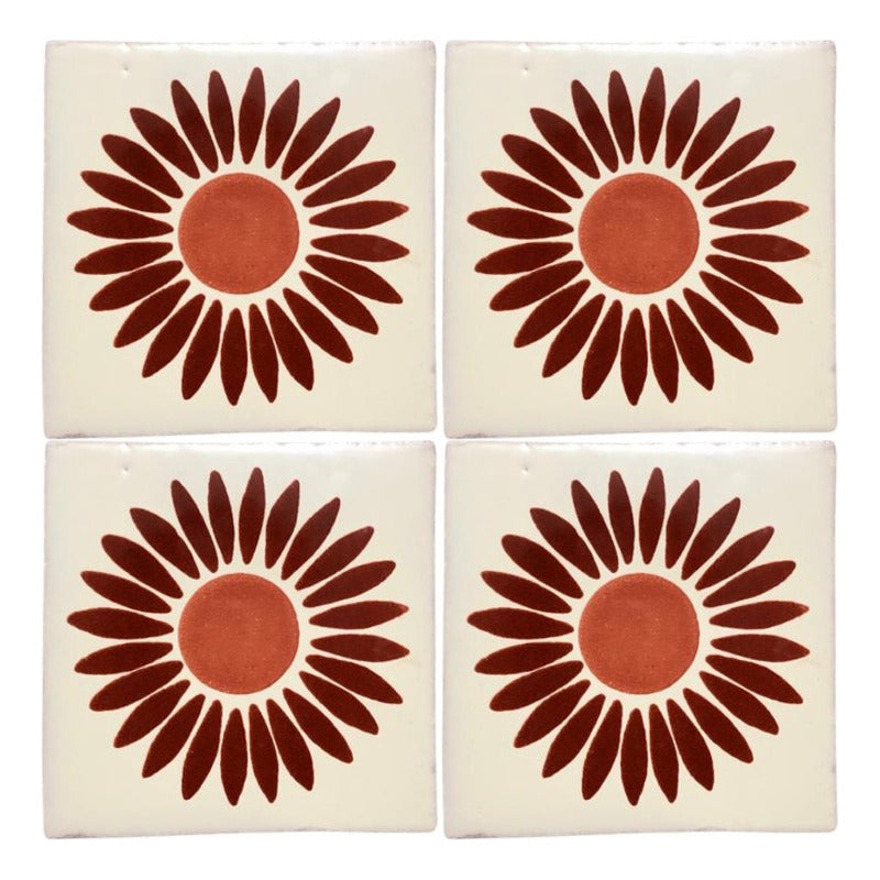 Azulejo Artesanal Tipo Talavera Liso 90pz #acls-95