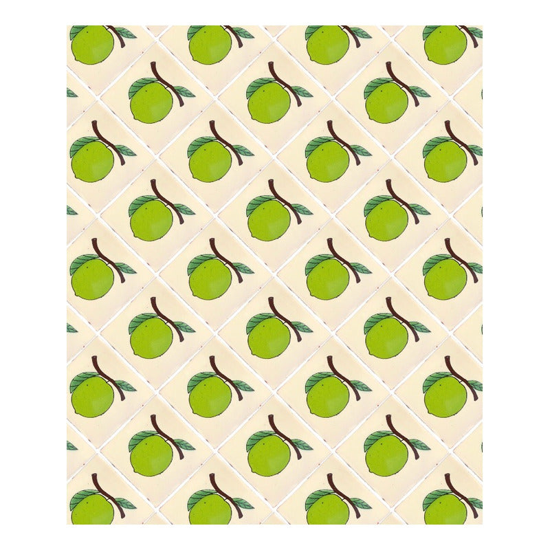 Azulejo Artesanal Talavera Liso 90pz #acln-04