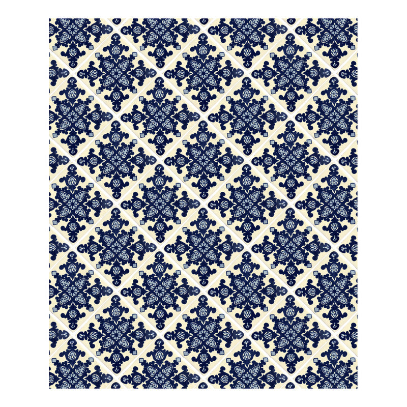 Azulejo 10.5cm Artesanal Tipo Talavera Liso 90pz #acls-90