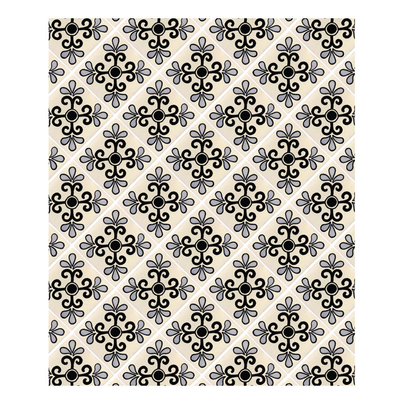 Azulejo 10.5cm Artesanal Tipo Talavera Liso 90pz #acls Acls-116