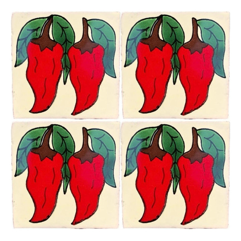 Azulejo Artesanal Talavera Liso 90pz #acln-02