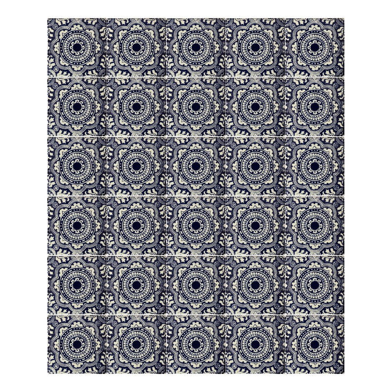 Azulejo Artesanal Talavera Liso 90pz #acls-49