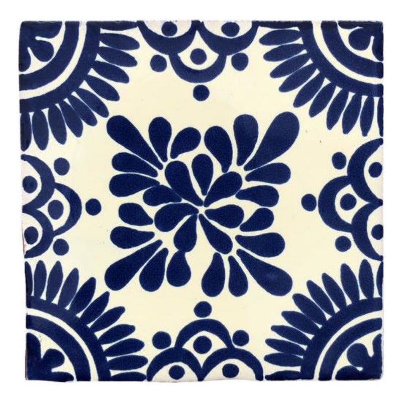 Azulejo Artesanal Talavera Liso 90pz #acls-60