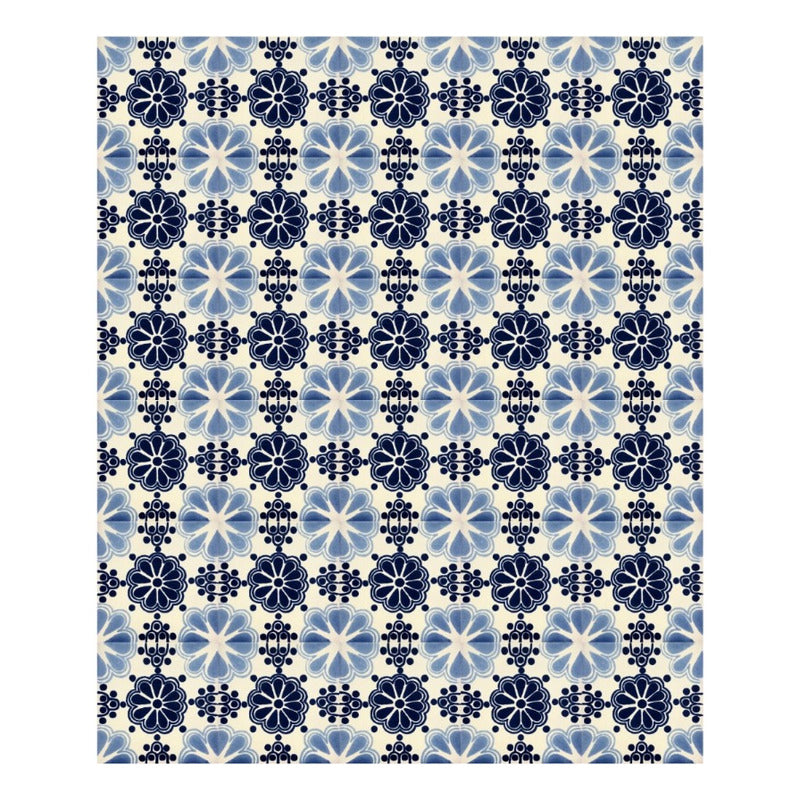 Azulejo 10.5cm Artesanal Talavera Liso 90pz #acls Acls-97