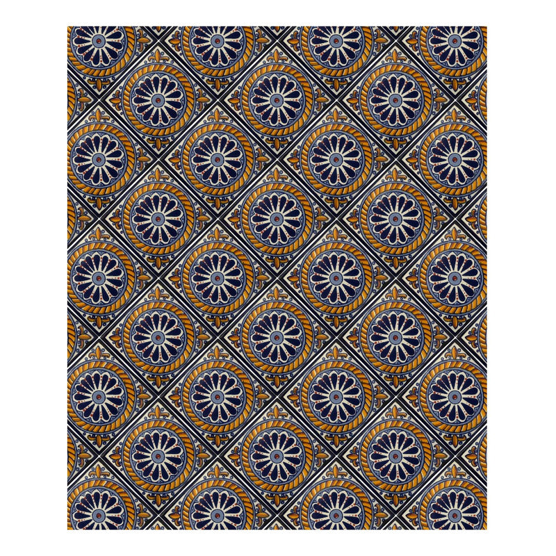Azulejo Artesanal Talavera Liso 90pz #acln-32