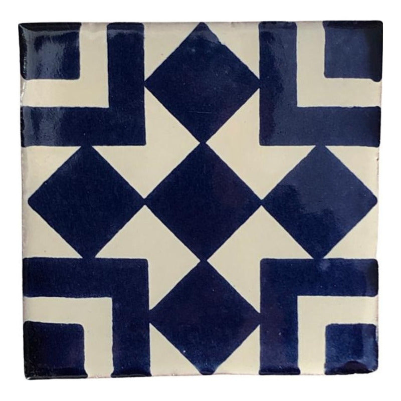Azulejo Artesanal Talavera Liso 90pz #acls-40