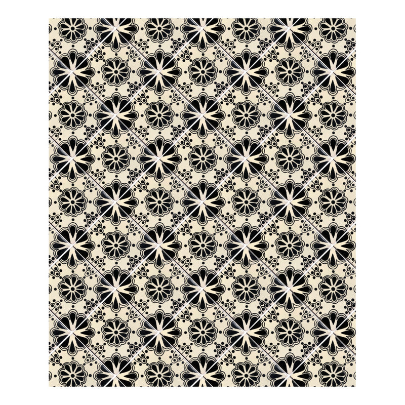 Azulejo 10.5cm Artesanal Tipo Talavera Liso 90pz #acls Acls-121