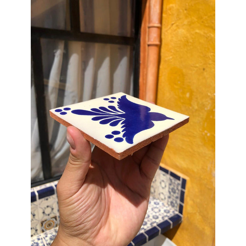 Azulejo Artesanal Tipo Talavera Liso 90pz #acls-137