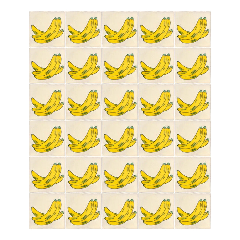 Azulejo Artesanal Tipo Talavera Liso 90pz #acln-10