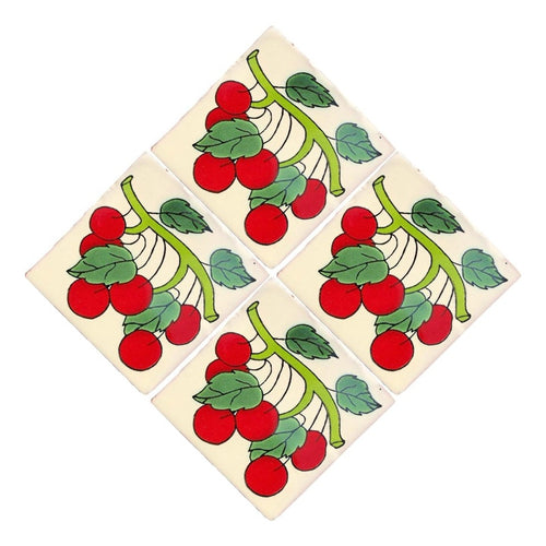 Azulejo 10.5cm Artesanal Talavera Liso 90pz #acln-01