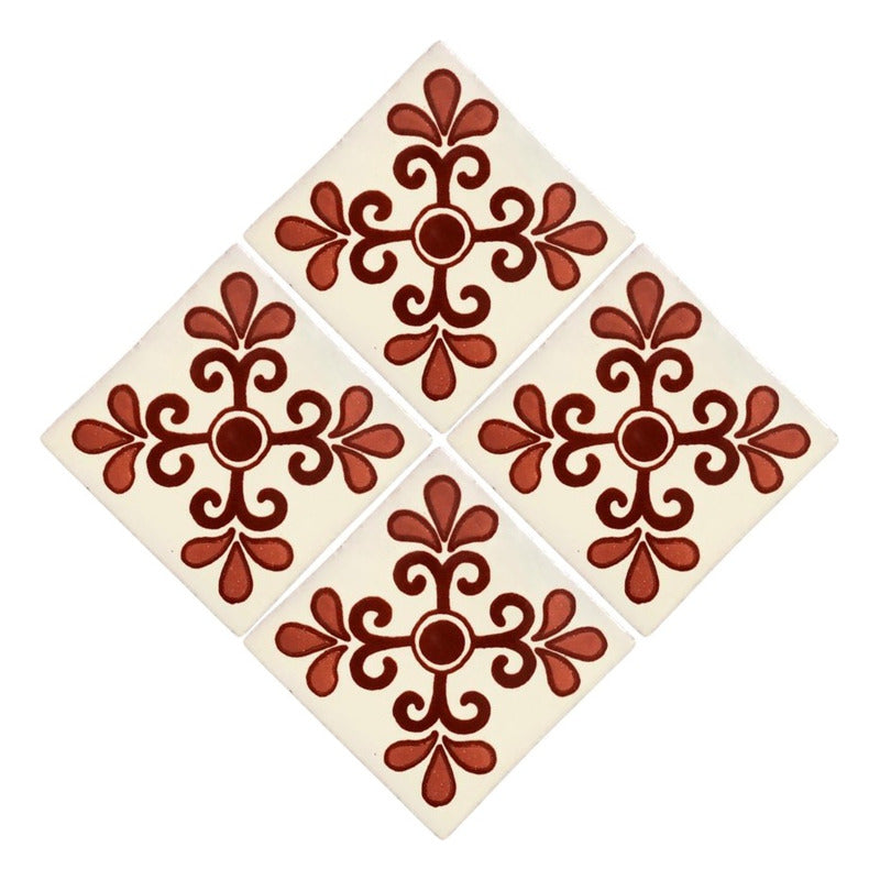 Azulejo Artesanal Talavera Liso 90pz #acls-91