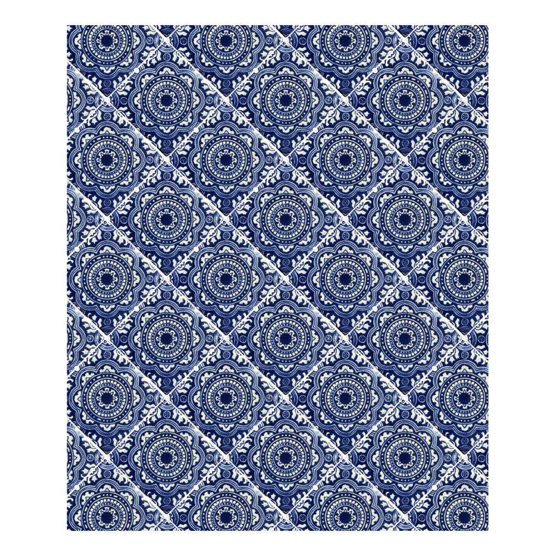 Azulejo 10.5cm Artesanal Tipo Talavera Liso 90pz #acls-86