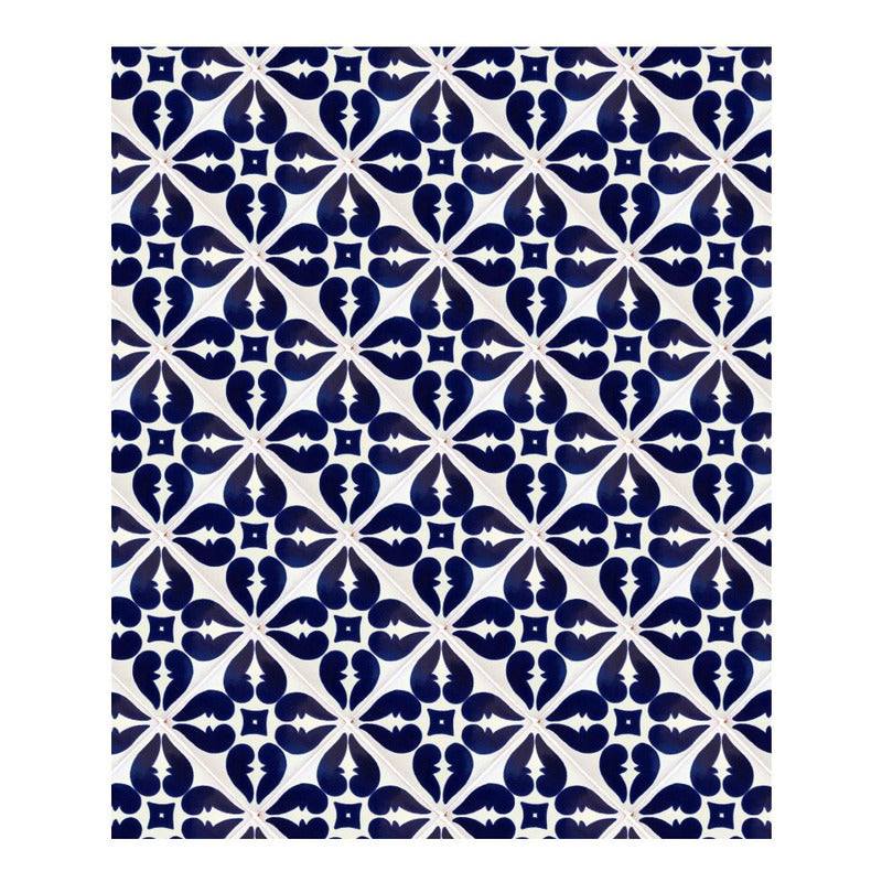 Azulejo 10.5cm Artesanal Talavera Liso 90pz #acls-42
