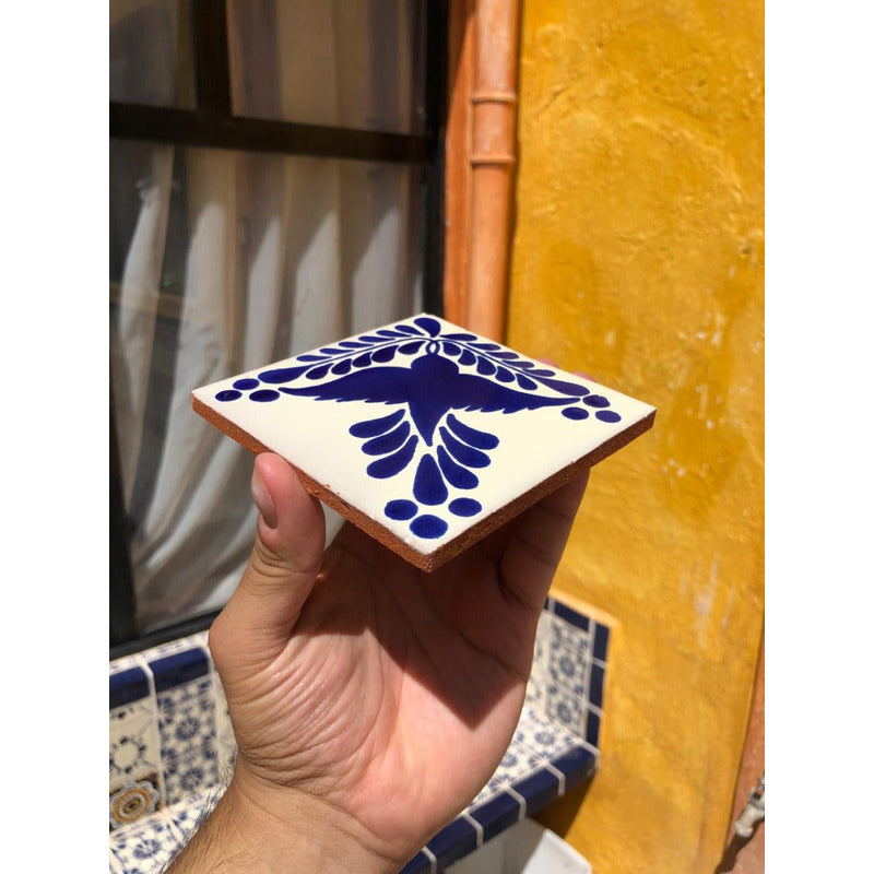 Azulejo Artesanal Tipo Talavera Liso 90pz #acls-129
