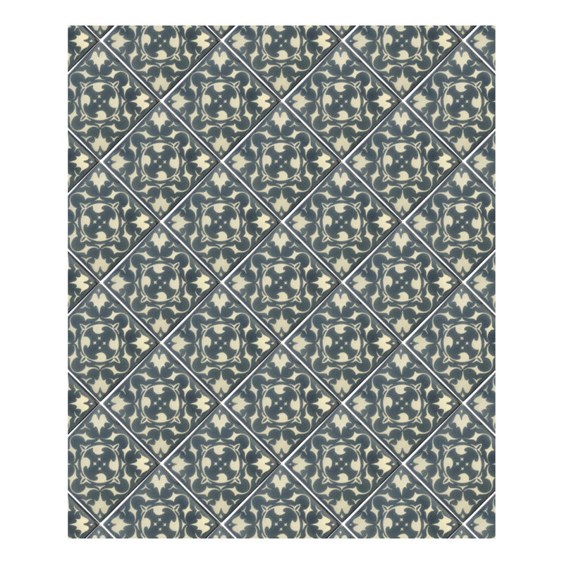 Azulejo 10.5cm Artesanal Tipo Talavera Liso 90pz #acls-43