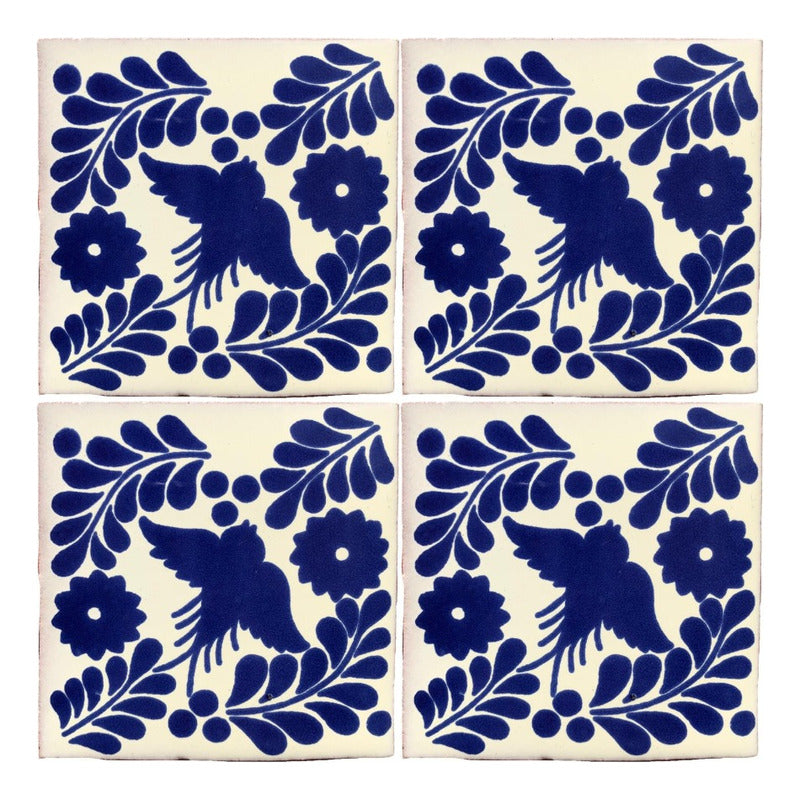 Azulejo Artesanal Talavera Liso 90pz #acls-135