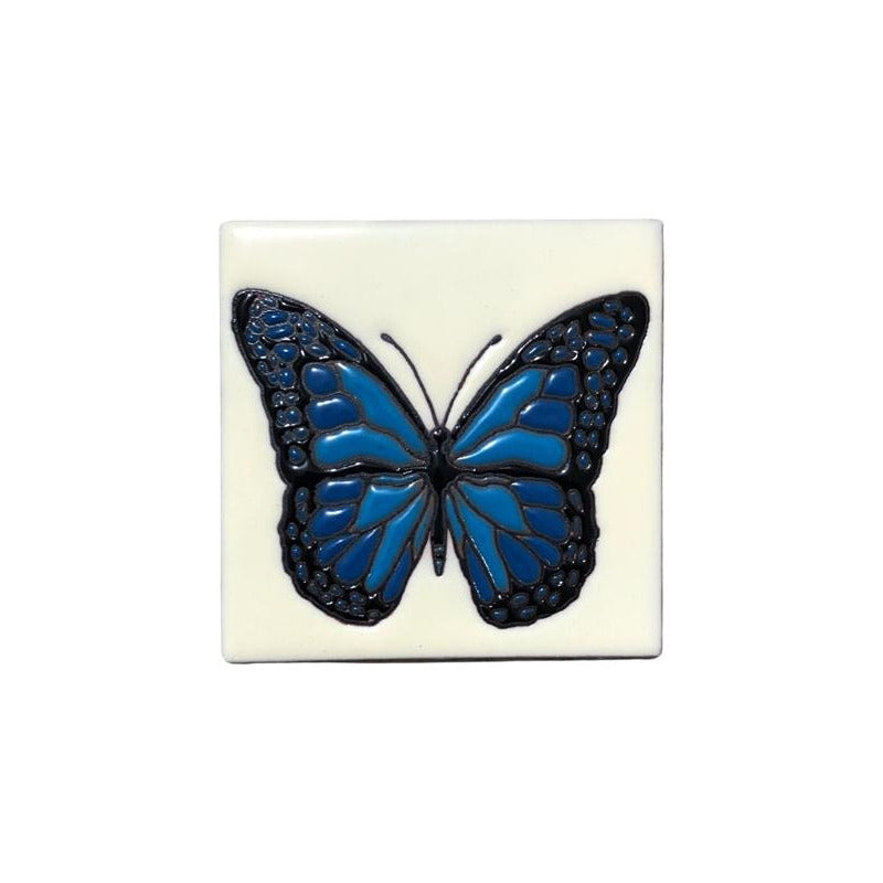 Azulejo 11cm Artesanal Tipo Talavera Relieve 60pz #acrn Acrn-47