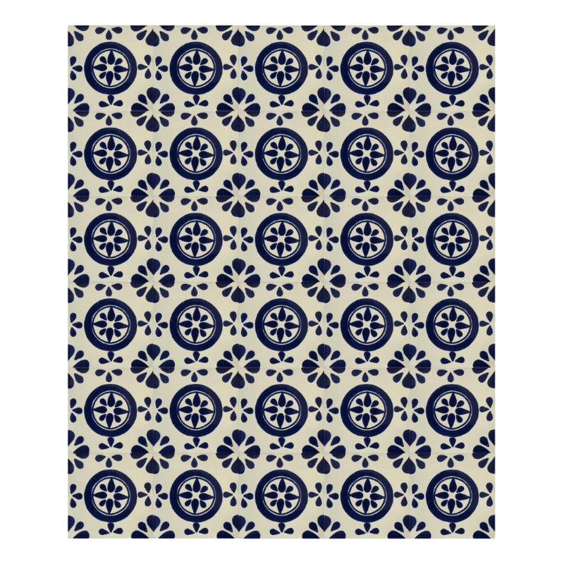 Azulejo 10.5cm Artesanal Talavera Liso 90pz #acls Acls-50