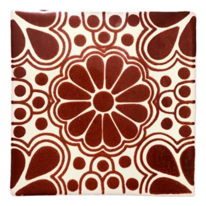 Azulejo Artesanal Talavera Liso 90pz #acls-76