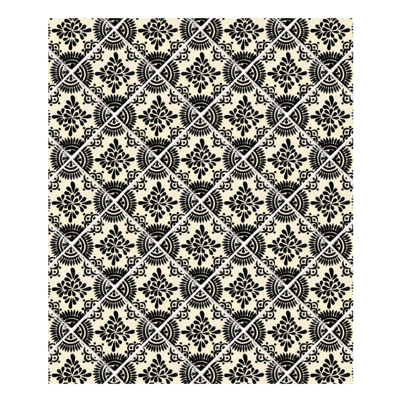 Azulejo 10.5cm Artesanal Talavera Liso 90pz #acls-120