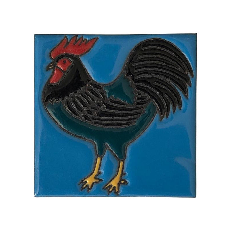 Azulejo 11cm Artesanal Tipo Talavera Relieve 80pz #acrn Acrn-10